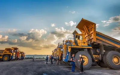 Very large dump-trucks