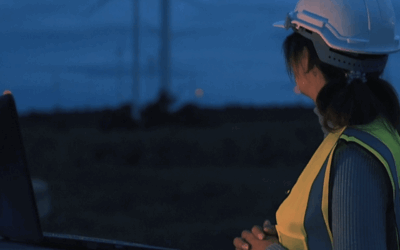 A worker beginning to estimate with certainty