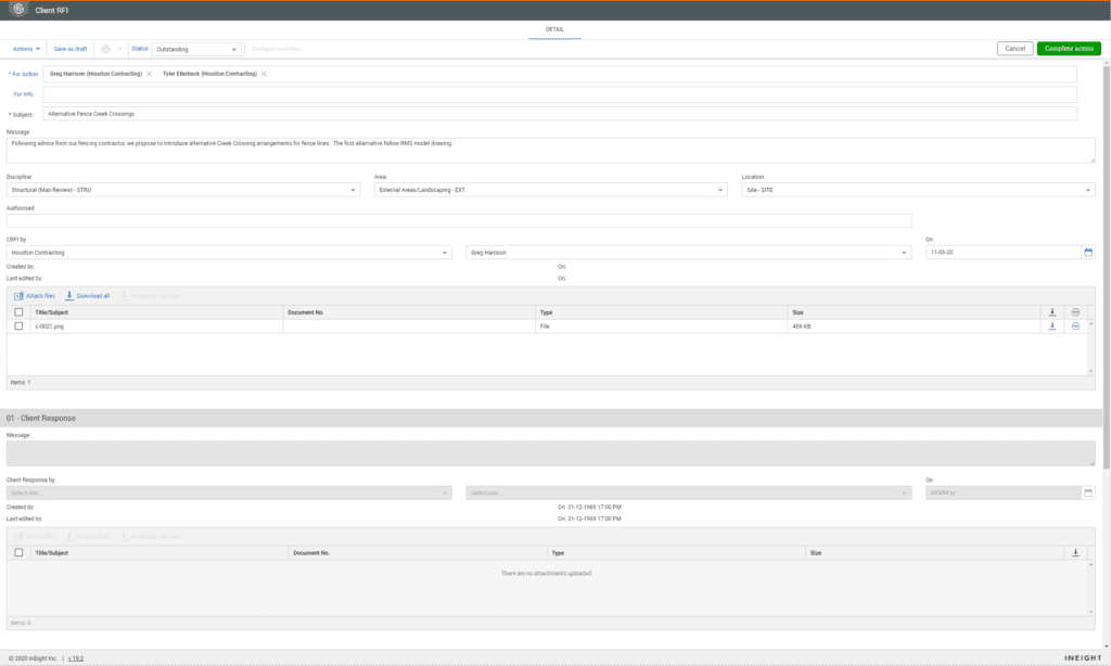 Capital Project Document Management Features | InEight