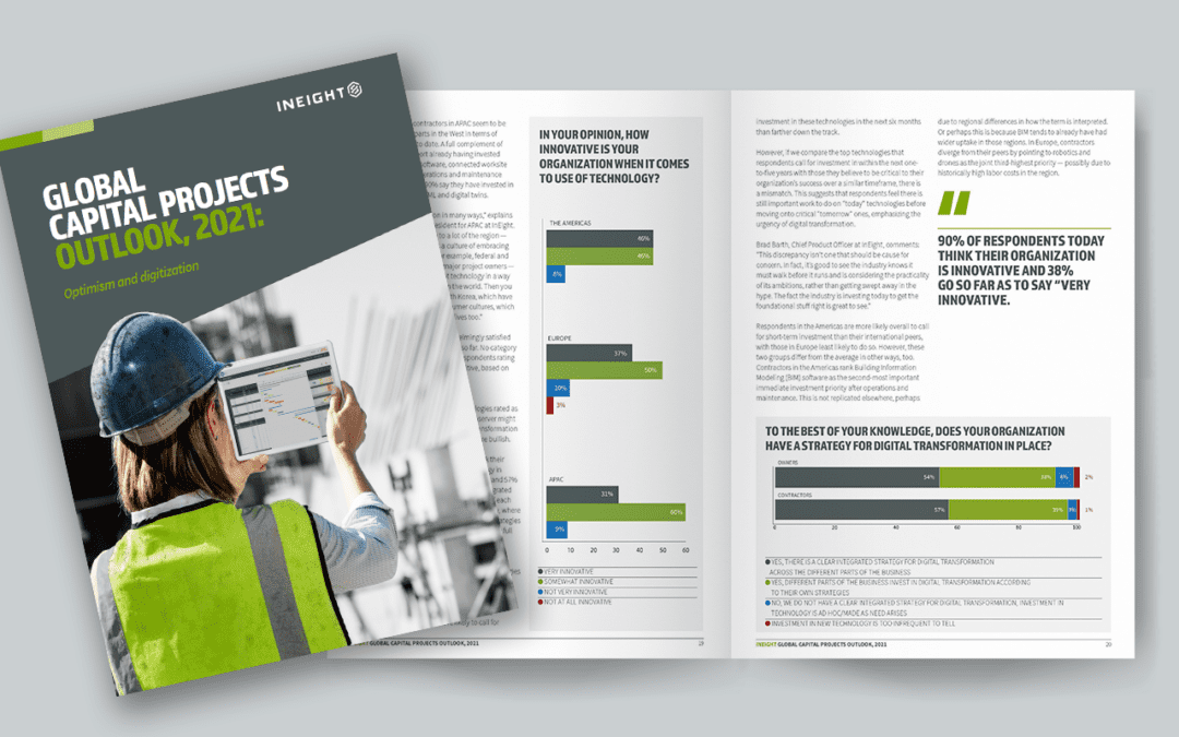 Construction sector displays deep resilience and optimism combined with commitment to digitization post-COVID, InEight Outlook finds