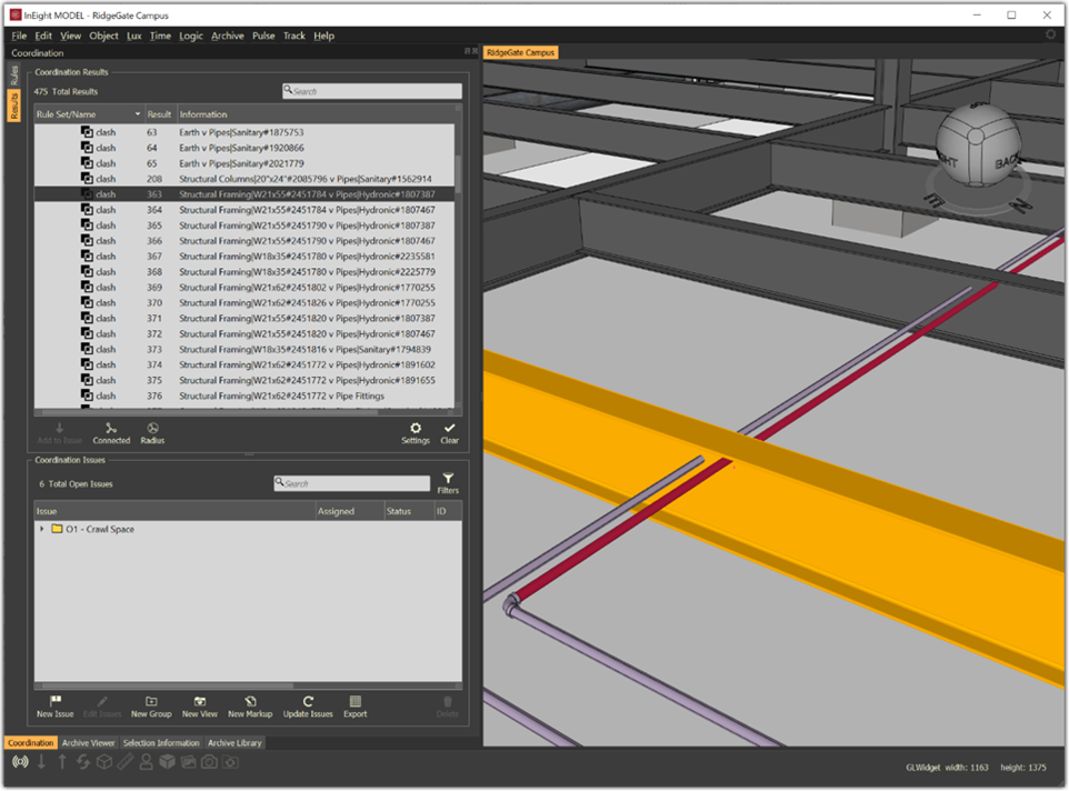 Clash Detection | BIM | Building Information Modeling | InEight