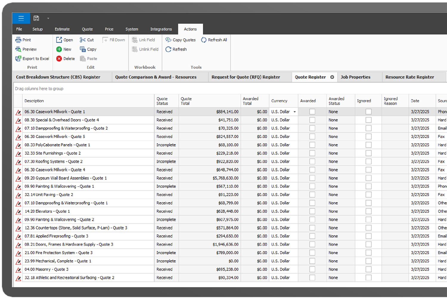 ineight-estimate04 InEight Schedule
